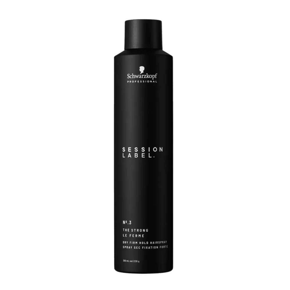 ספריי יבש לאחיזה חזקה ״דה סטרונג״ סשן לייבל שוורצקופף