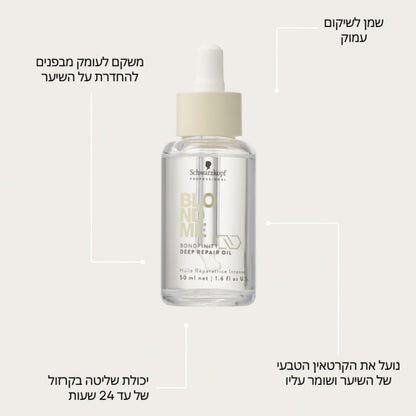 שמן בלונדמי לשיקום עמוק שוורצקופף